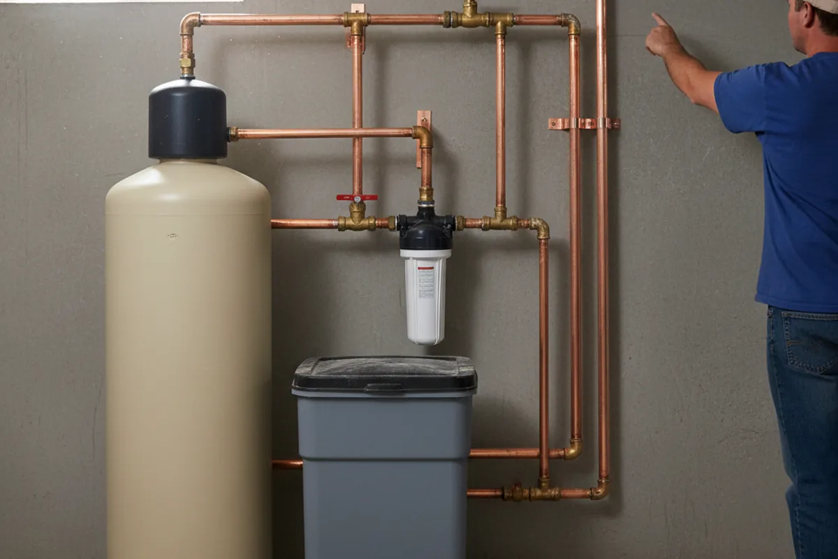 Whole-house water treatment system installed in Wittensville